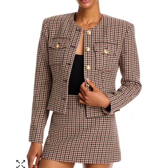 NWT Ronny Kobo Jerry Collarless Jacket (M)